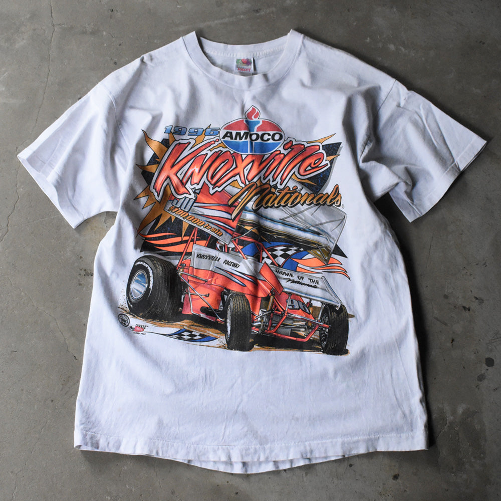 90’s “1996 Knoxville Nationals” 両面プリント レーシング Tシャツ USA製 240716