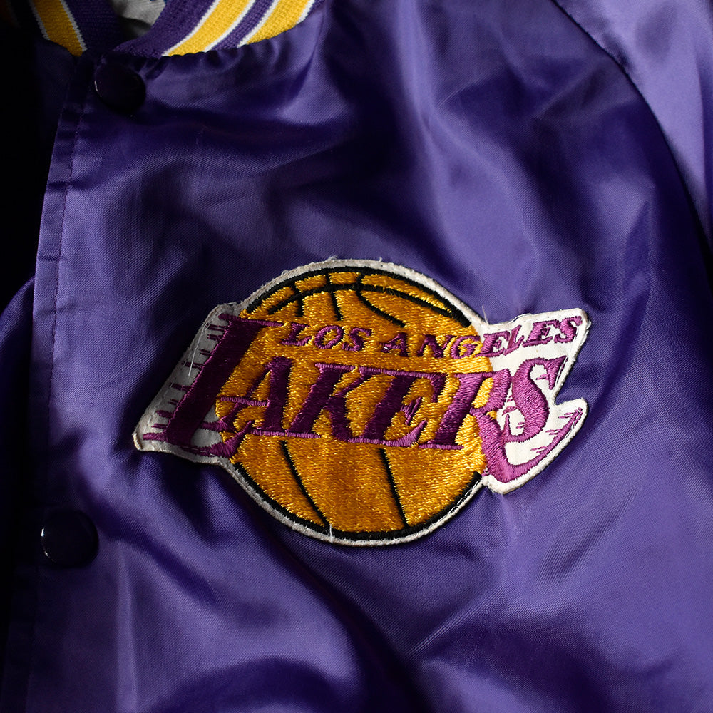 90's Chalk Line NBA “LOS ANGELES LAKERS” アワードジャケット USA製 230926H