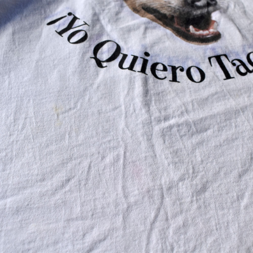 90’s Taco Bell チワワ 企業系 Tシャツ 240601