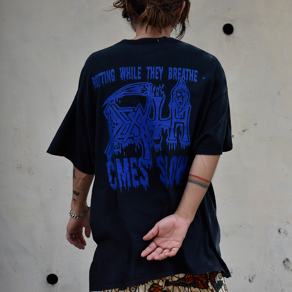 Y2K　Death/デス　 Leprosy "Rotting While They Breathe Comes Slow” Tee　230827H