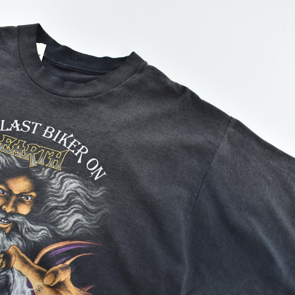 90's 3D Emblem/HARLEY-DAVIDSON "The Last Biker on Earth" ハーレーTシャツ 260501H