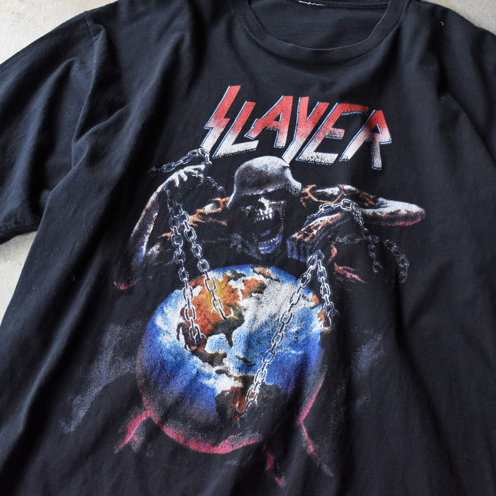 Y2K Slayer “SKULL SOLDIER & EARTH” ロック Tシャツ 250710