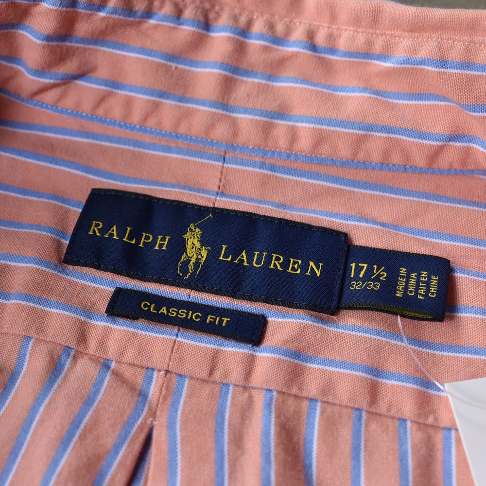 Ralph Lauren/ラルフ ローレン “CLASSIC FIT” マルチストライプ ボタン