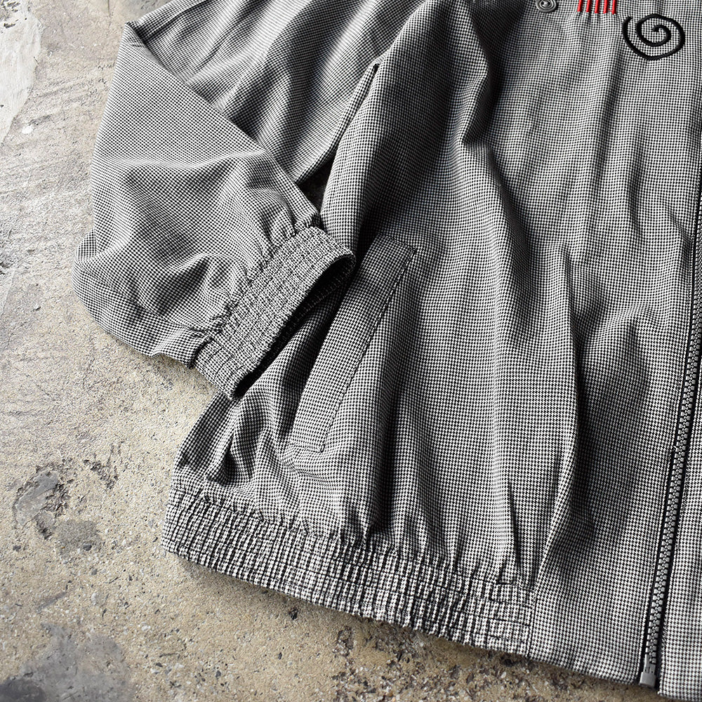 alfred dunner 刺繍！ 千鳥格子 フルジップジャケット 240314H