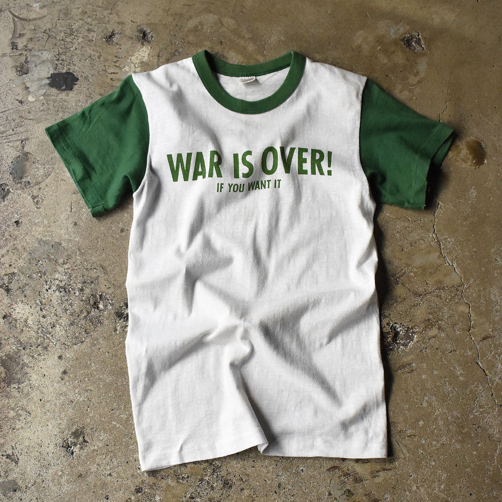 70's John ＆ Yoko “Happy Xmas （War Is Over）“ Tシャツ 241225H