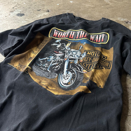 90's Harley-Davidson イラストTシャツ Pig！ USA製 240223H