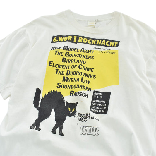 90's "6. WDR 1 ROCKNACHT" ロックフェスティバル Tシャツ 260616H