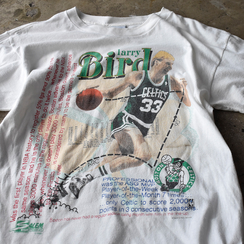 ボストン・セルティックス ラリー・バード NBA Tシャツ 1990年 ヴィンテージ