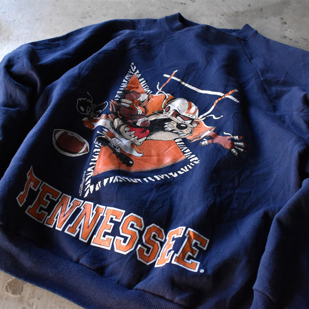 90’s Looney Tunes “Tennessee Football” TAZ キャラ スウェット 231221