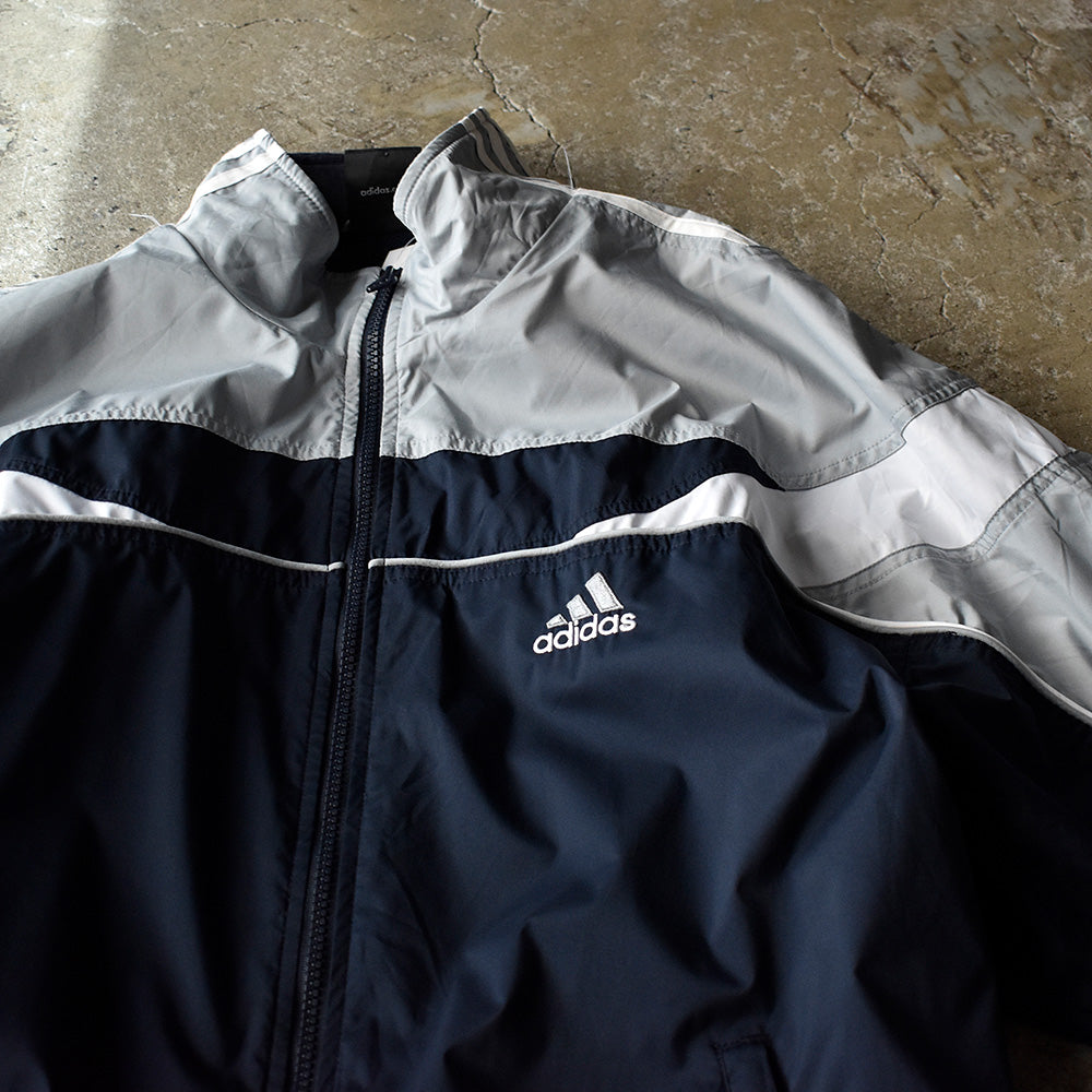 adidas フルジップ ナイロンジャケット 250414H