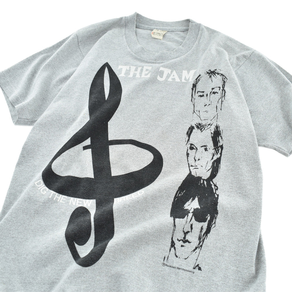 80's THE JAM ザ・ジャム "DIG THE NEW BREED" モッズ パンク ロックTシャツ 260818H
