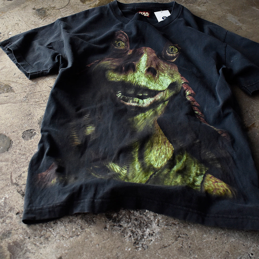 スター・ウォーズ エピソード1 ジャー・ジャー・ビンクス ムービーTシャツ 1999年〜 USA製 ヴィンテージ