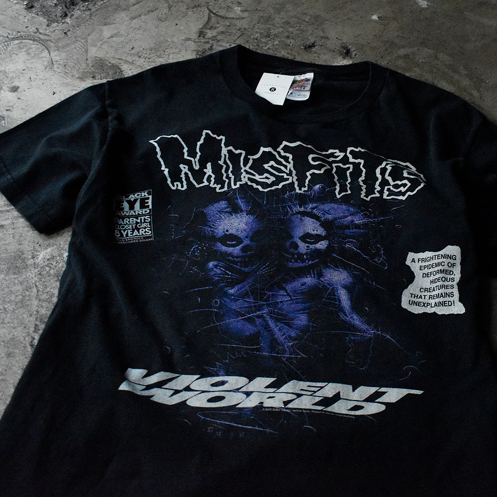 Y2K　The Misfits/ミスフィッツ　"Violent World" Tee　230910H