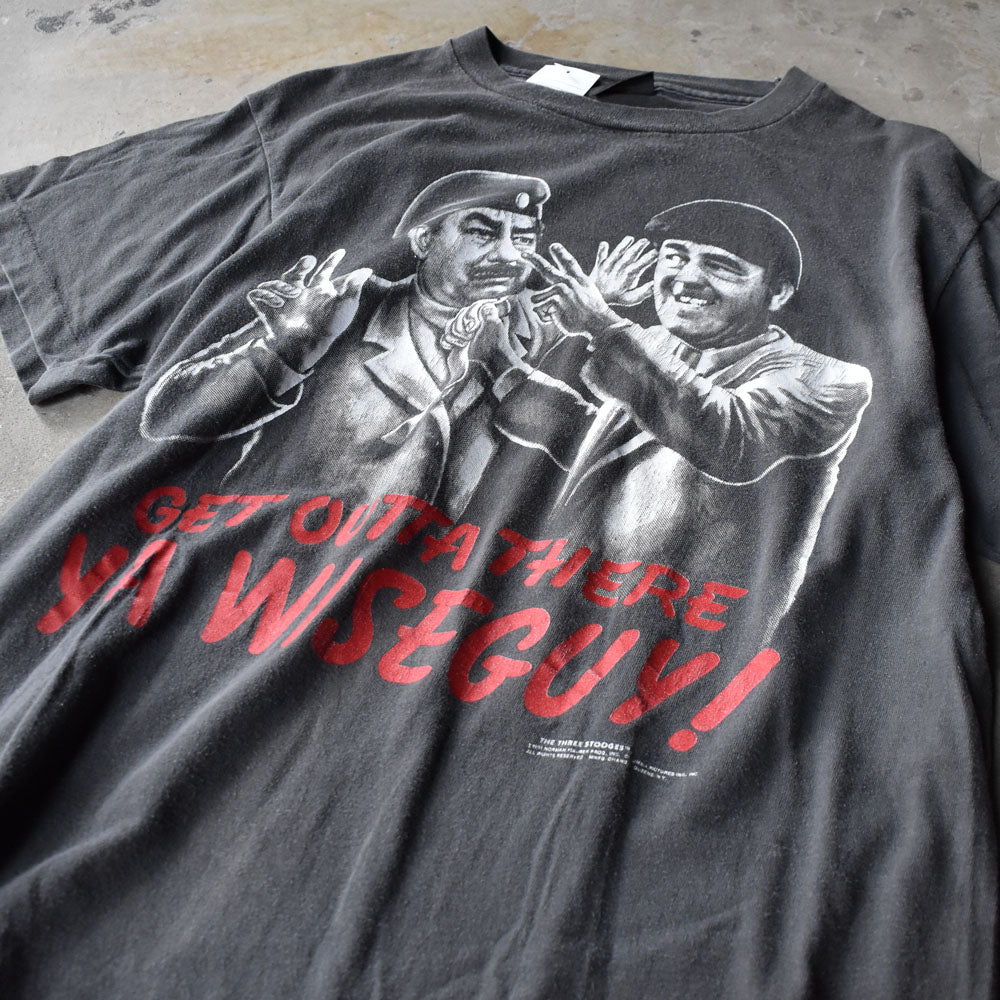 90’s The Three Stooges “Get outta there ya wise guy!” ムービーTシャツ USA製 230928