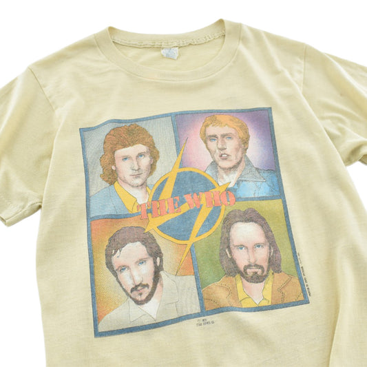 80's THE WHO "CNE Stadium 1980" ロックTシャツ 260918H