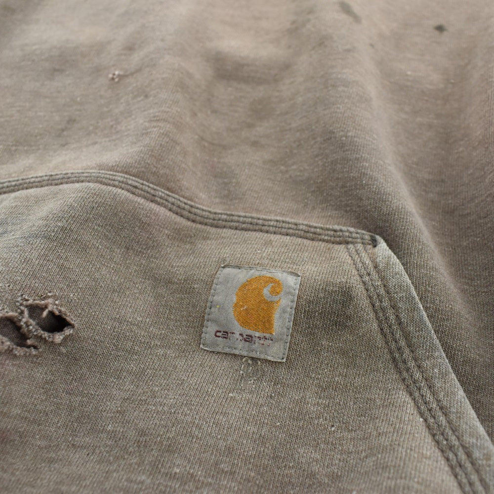 Carhartt 鬼フェード&ボロ プルオーバーパーカー 261006H