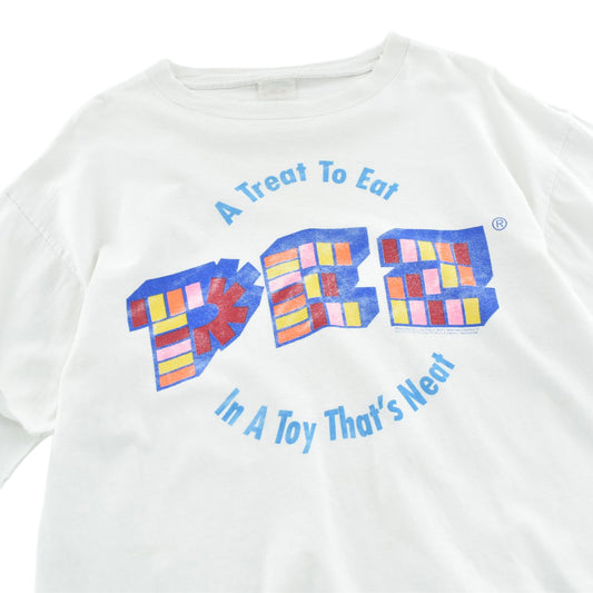 90's PEZ "A Treat To Eat" プロモTシャツ USA製 260508H