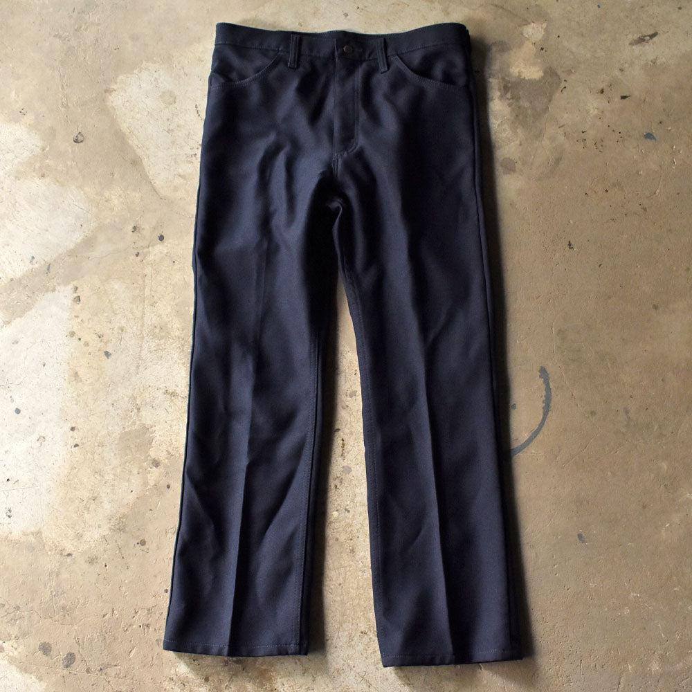 80’s Wrangler “ランチャー” ドレスパンツ ポリパン 240325