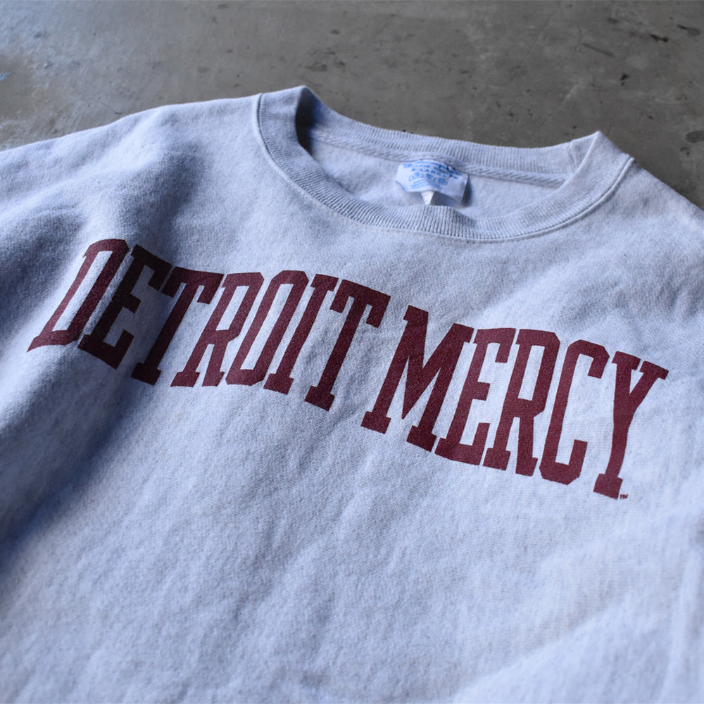 Champion “DETROIT MERCY” RWスウェット 231213