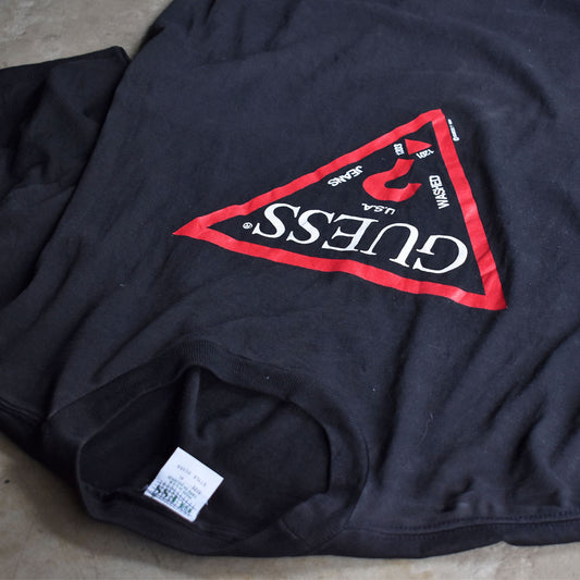 90's GUESS ロゴ Tシャツ USA製 240424