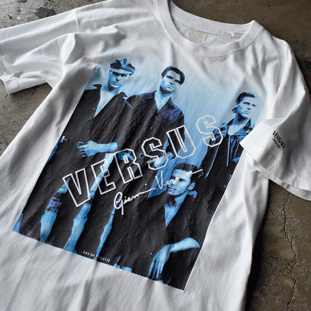VERSUS ヴェルサーチ ブルース・ウェーバー フォトプリント Tシャツ 1990年 ヴィンテージ