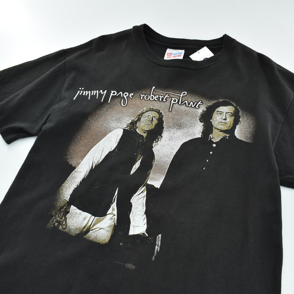 90's JIMMY PAGE & ROBERT PLANT "NO QUARTER" ロックTシャツ 260407H