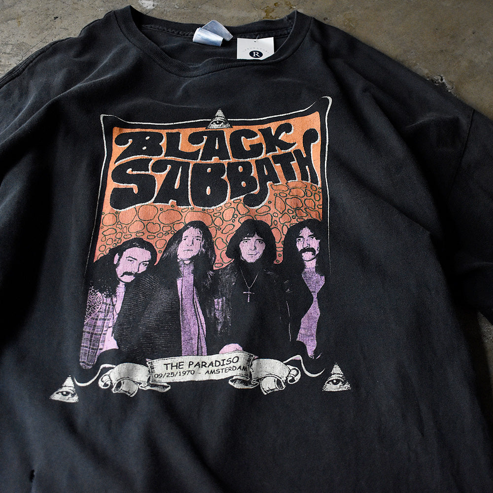ブラック・サバス THE PARADISO メンバー プロビデンスの目 Tシャツ 2000年代初頭 古着