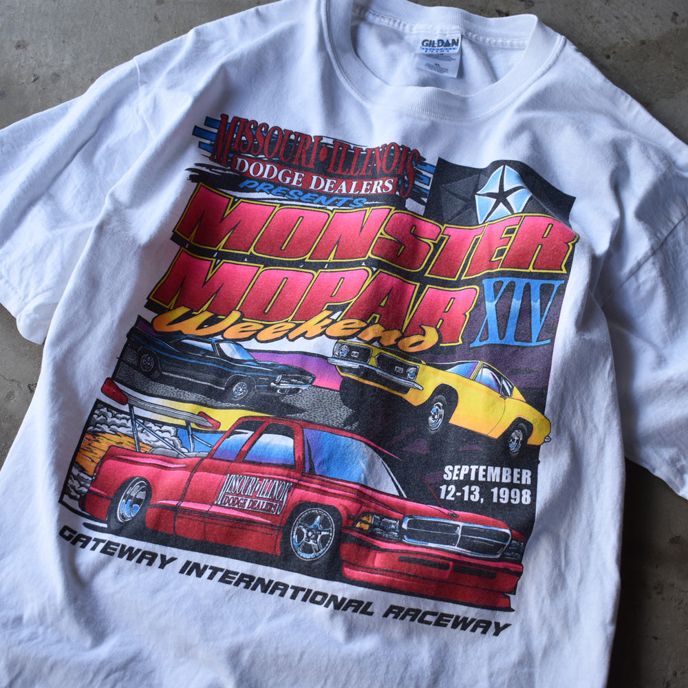 90's　“GATEWAY INTERNATIONAL RACEWAY” レーシングTシャツ　230517