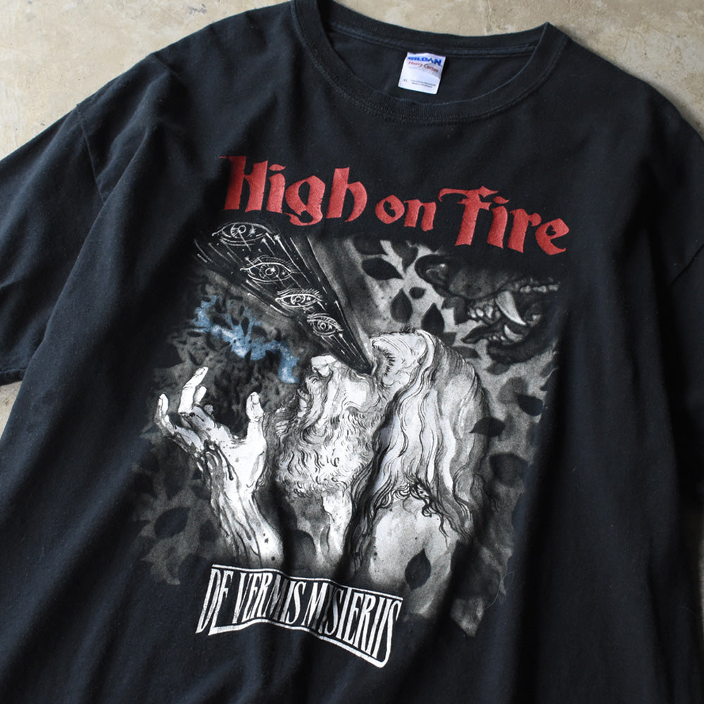 High on Fire “De Vermis Mysteriis Tour” ロック Tシャツ 250725