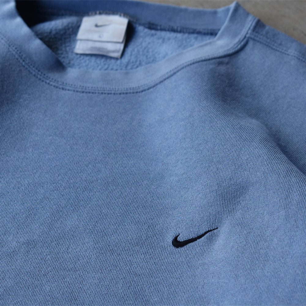 90’s NIKE small swoosh 刺繍ロゴ スウェット USA製 240107