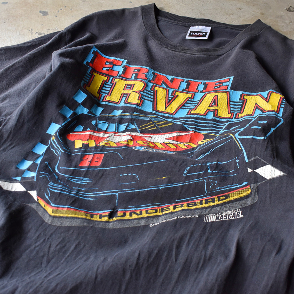 90's　NASCAR “ETNIE IRVAN/アーニー・アーヴァン #28” レーシングTシャツ　230626