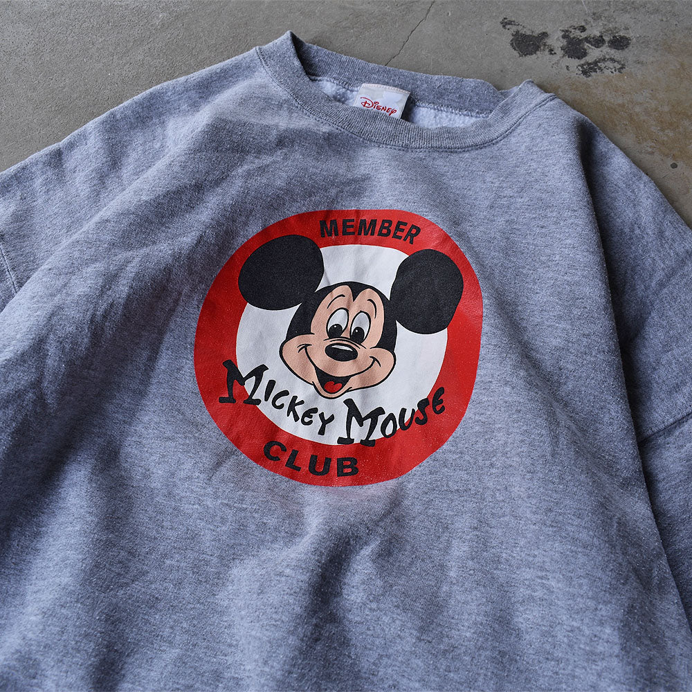 90's Disney ”Mickey Mouse Club Member” スウェット 231111