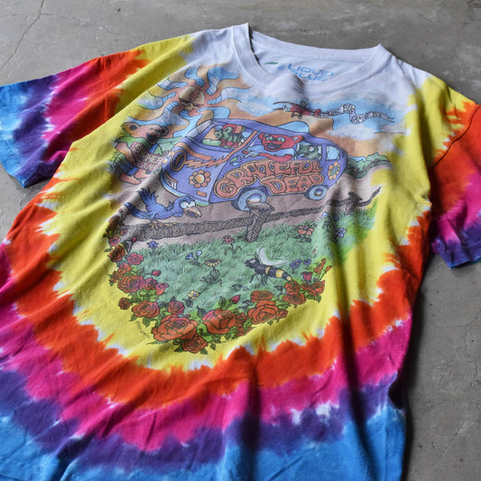 LIQUID BLUE Grateful Dead デッドベア! タイダイTシャツ 240921
