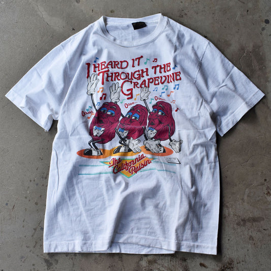 80's The California Raisins 企業 キャラ Tシャツ USA製 230703H