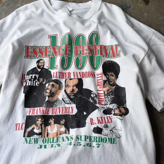 90's “Essence Music Festival 1996” TLC/R. Kelly/Stevie Wonder etc Tシャツ 250407H