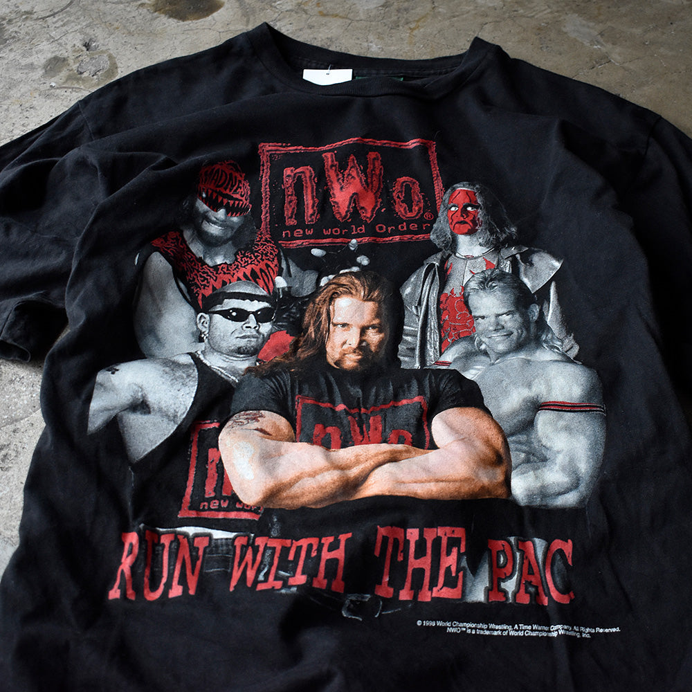 nWo Run With The Pac プロレス Tシャツ 1998年 ヴィンテージ