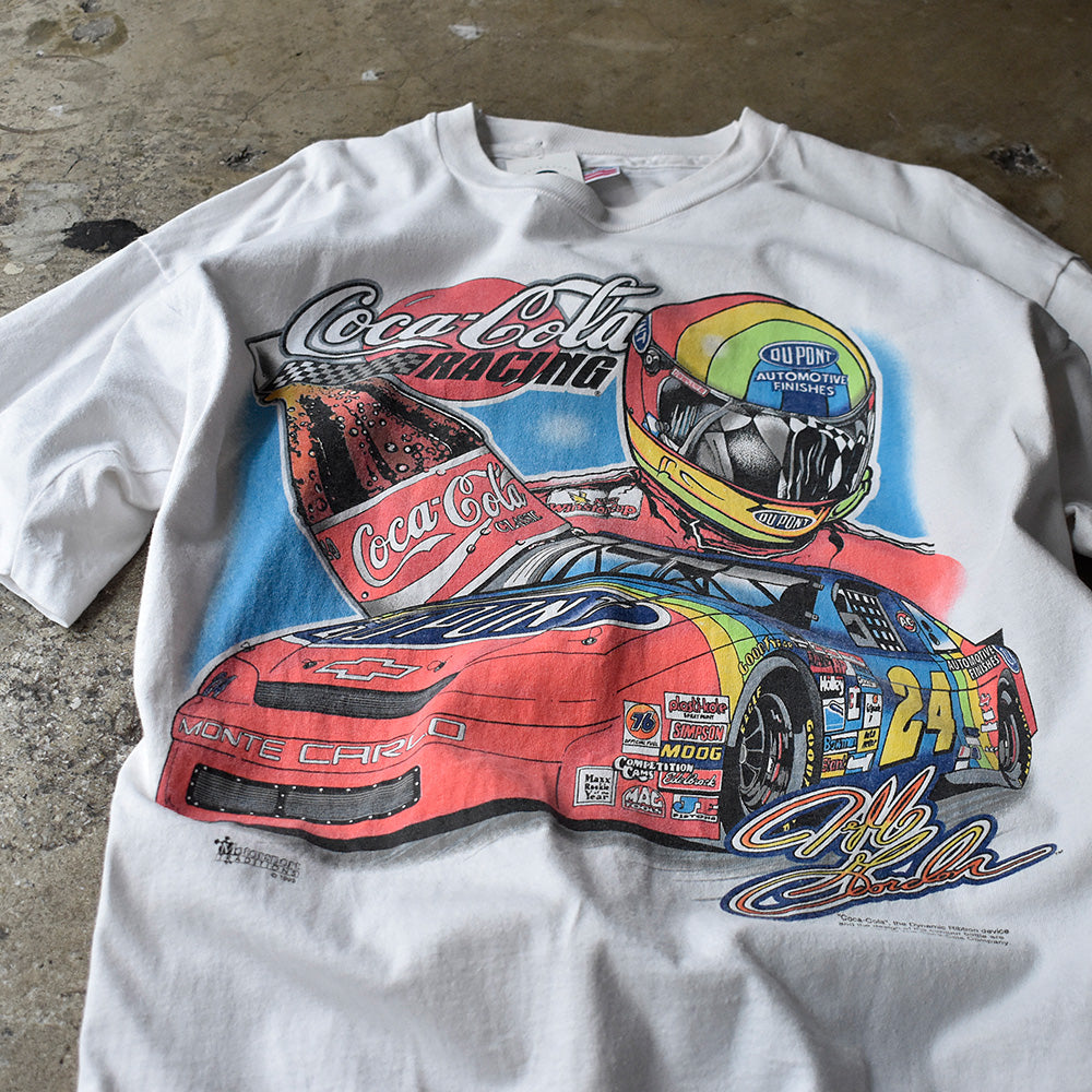 90's “Coca-Cola“ Racing Tシャツ 240809H