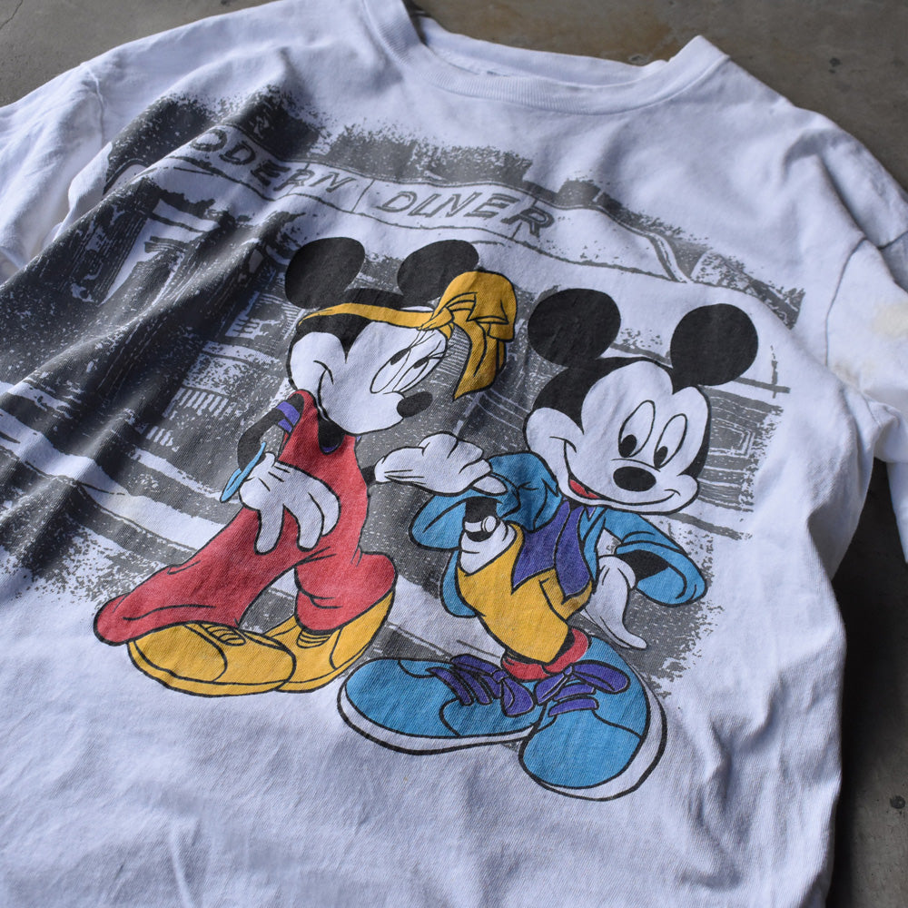 90’s Disney “Mickey & Minnie” Tシャツ USA製 231016