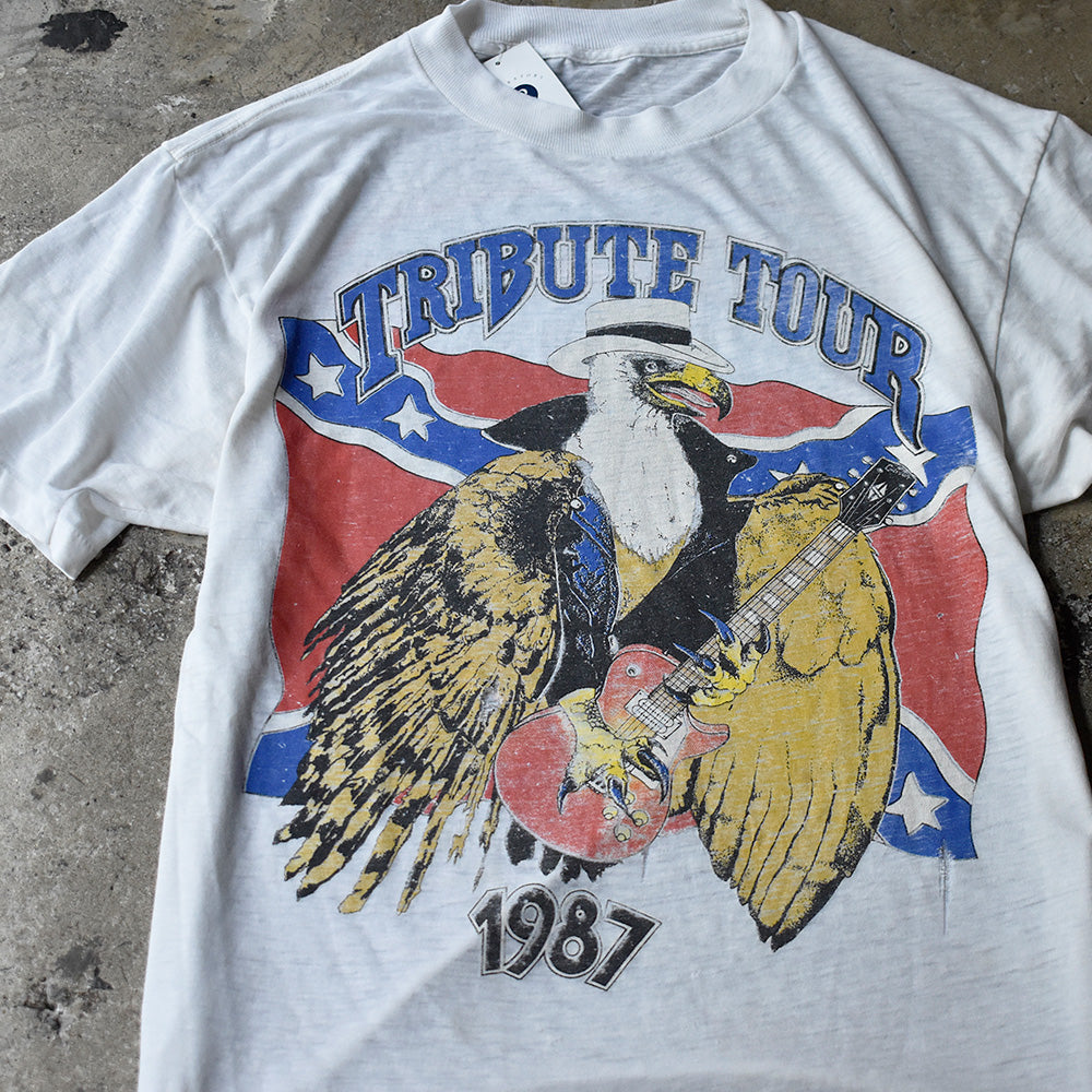 80's Lynyrd Skynyrd “Tribute” Tour ロック Tシャツ 250901H