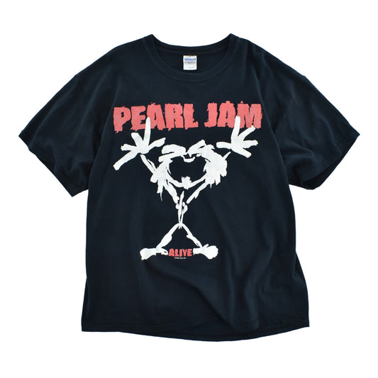 Y2K Pearl Jam "ALIVE" グランジ ロックTシャツ 260818H