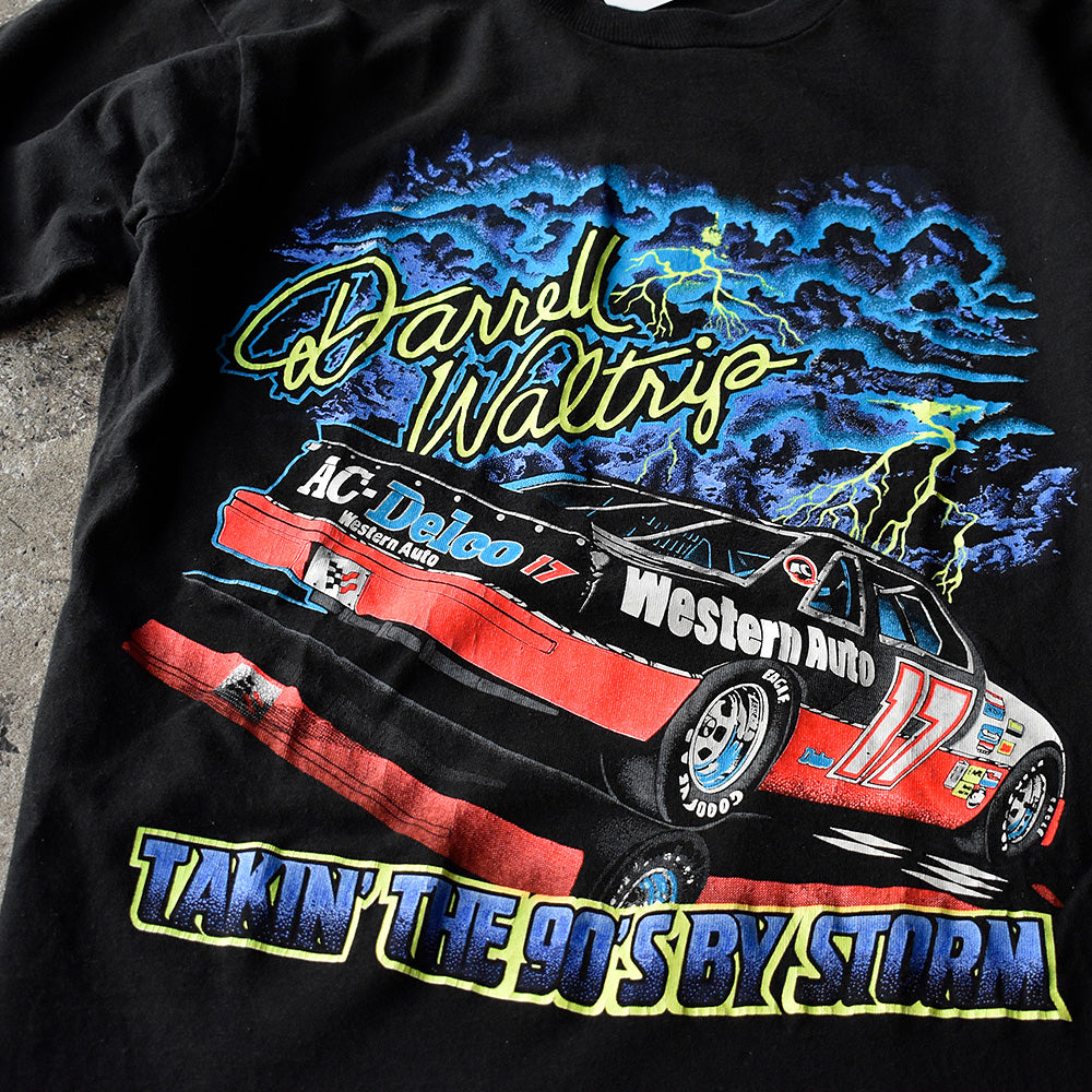 90's “Darrell Waltrip” サンダー！ レーシングTシャツ USA製 250620H
