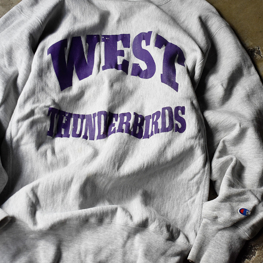 90's Champion “WEST THUNDERBIRDS” RW スウェット 241216H