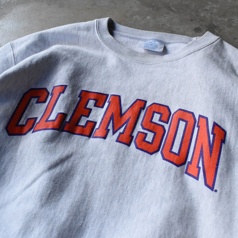 Champion “CLEMSON” RWスウェット 241225