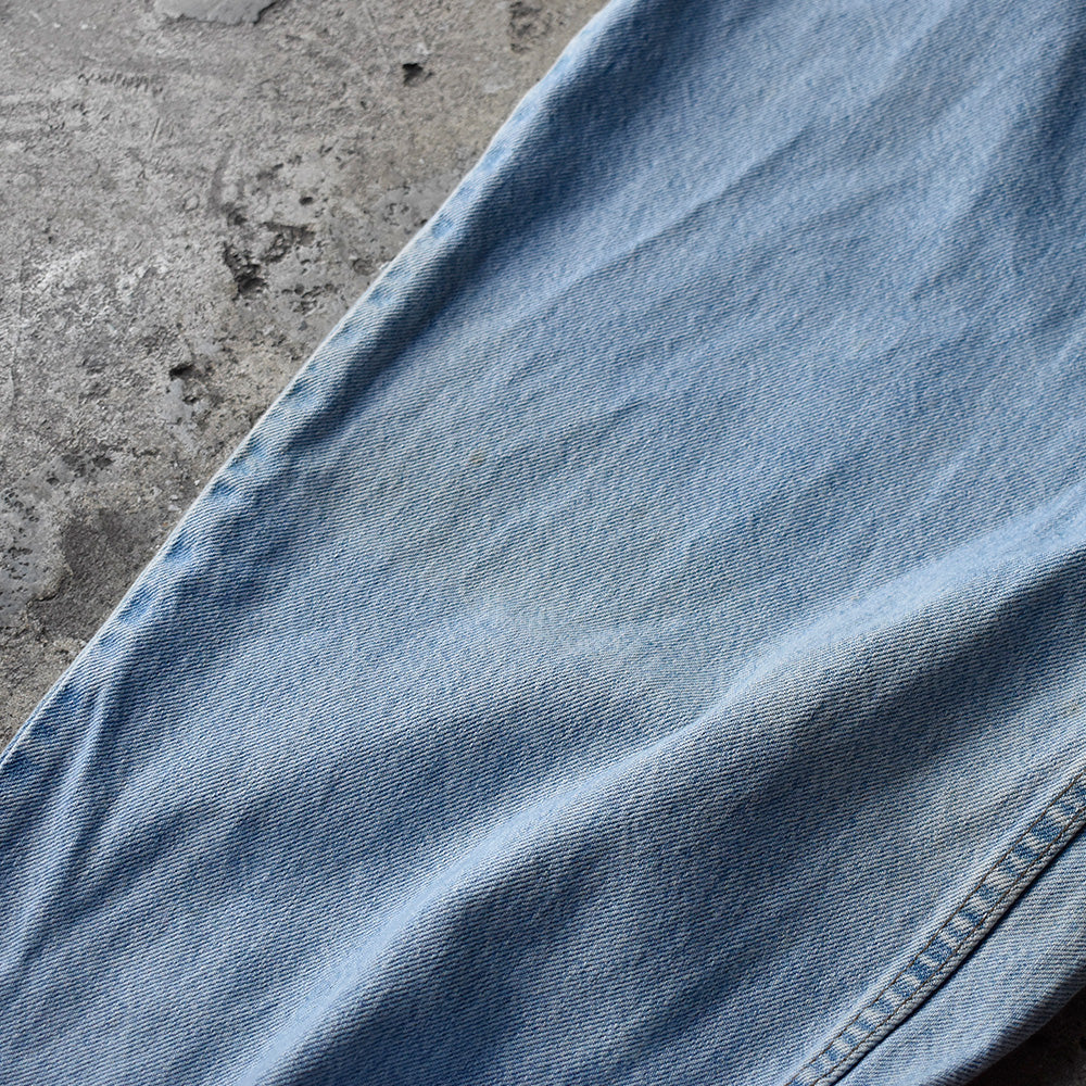 90's Levi's “Silver Tab” デニム バギーパンツ アイスブルー USA製 240504H