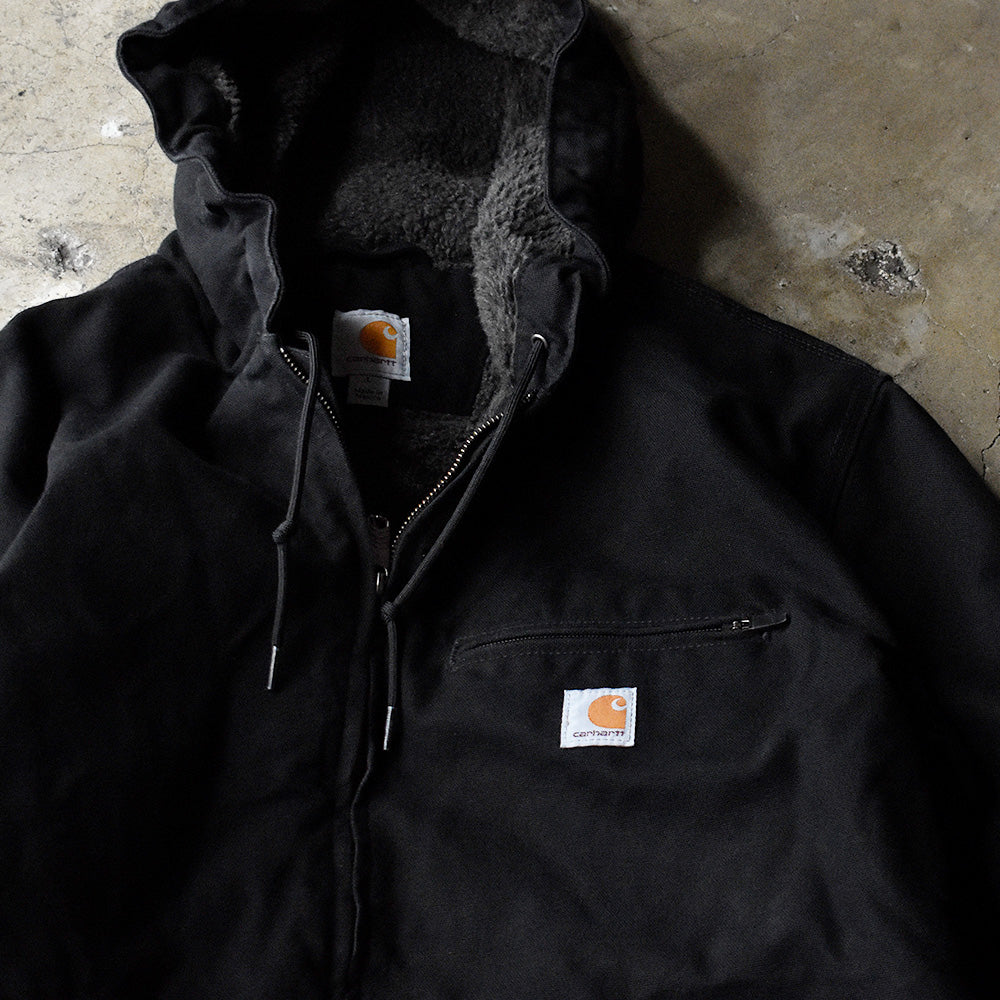 Carhartt フード付き ダック ジャケット ボアライナー 241020H