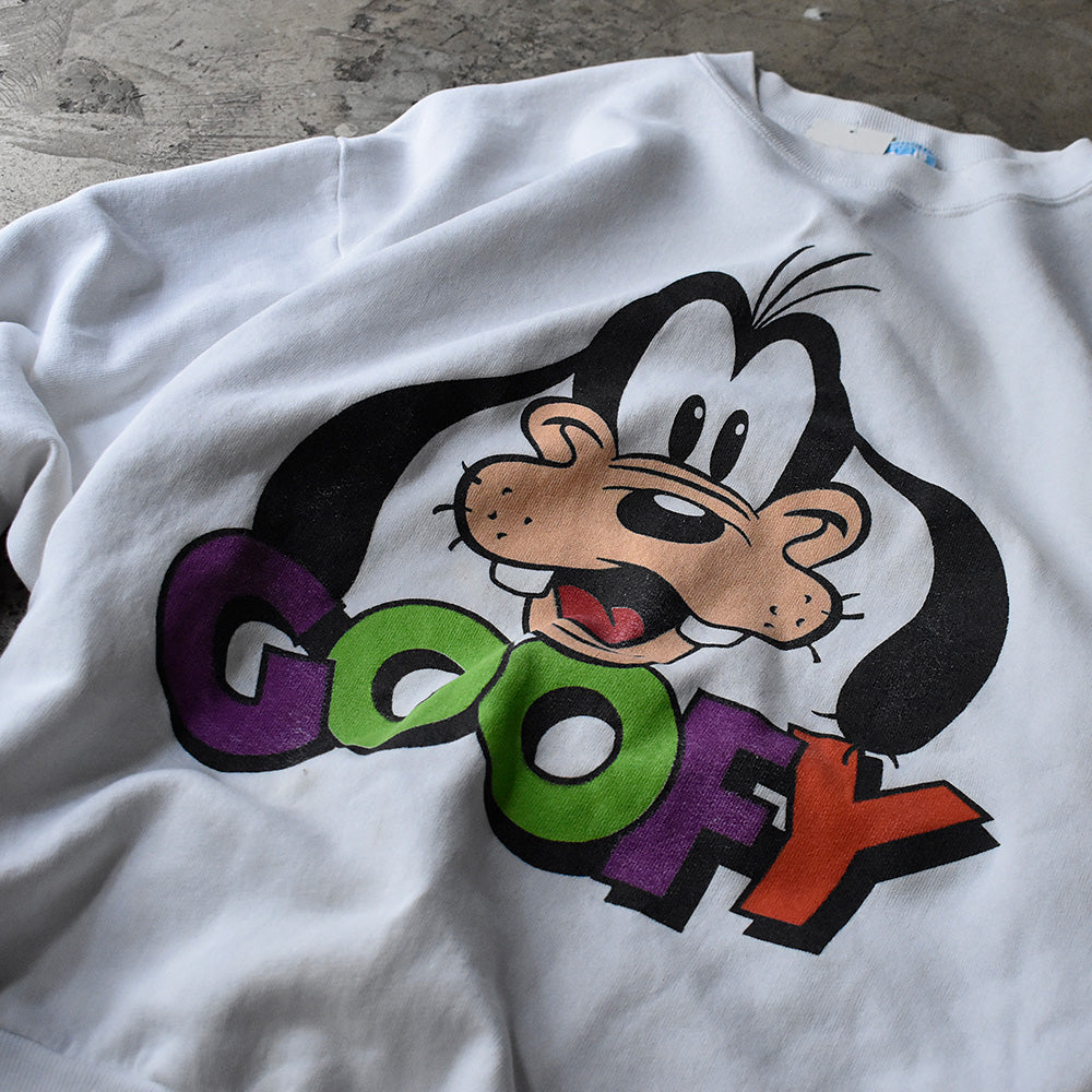 80's Disney “GOOFY” スウェット USA製 230928