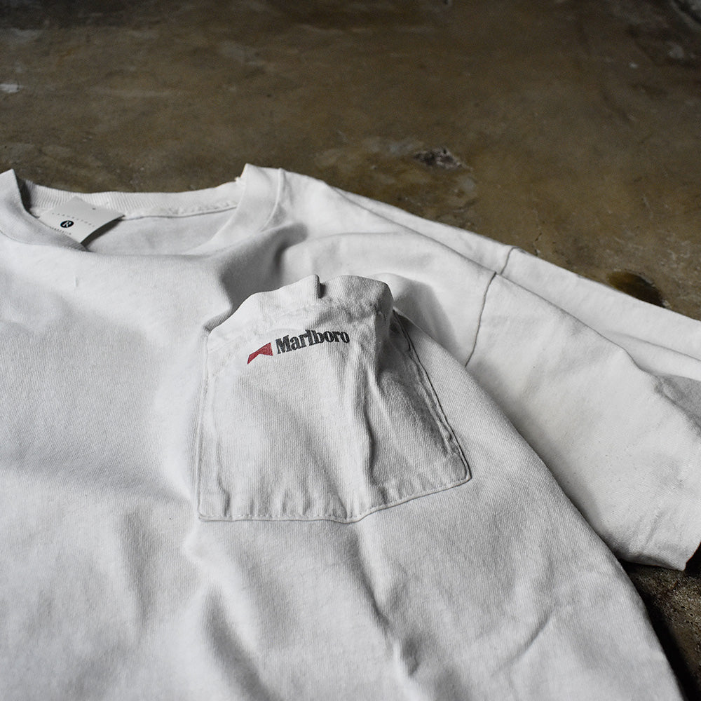 90's Marlboro "cow boy" Pocket Tシャツ 231205H