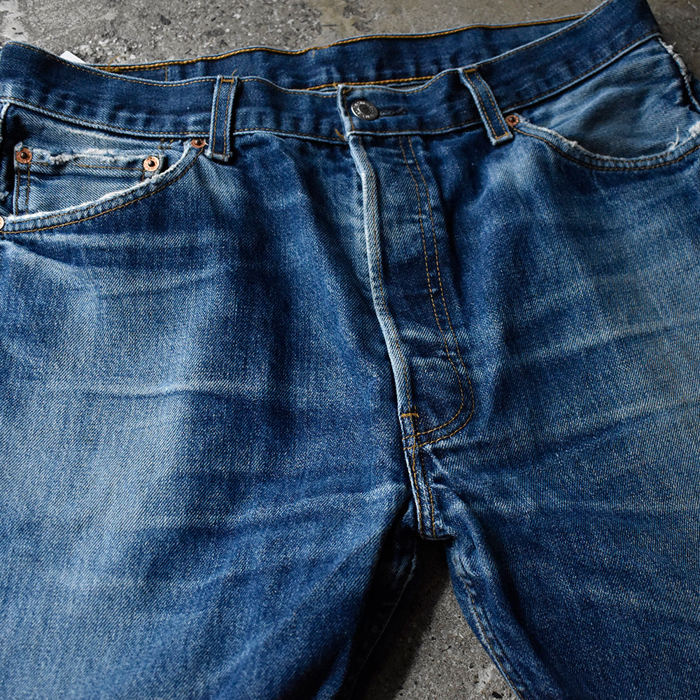 Y2K Hige！ Levi's 501 カットオフ デニムショーツ 250712H