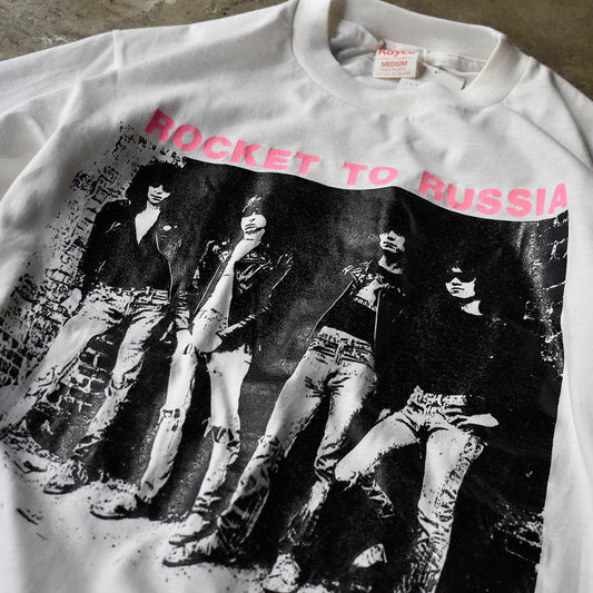80's Ramones “Rocket to Russia” Tシャツ 250210HSGI