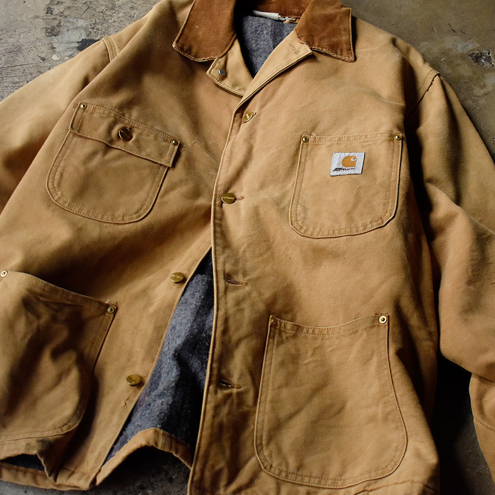 90's Carhartt ダック チョアコート ブランケットライナー 250113H